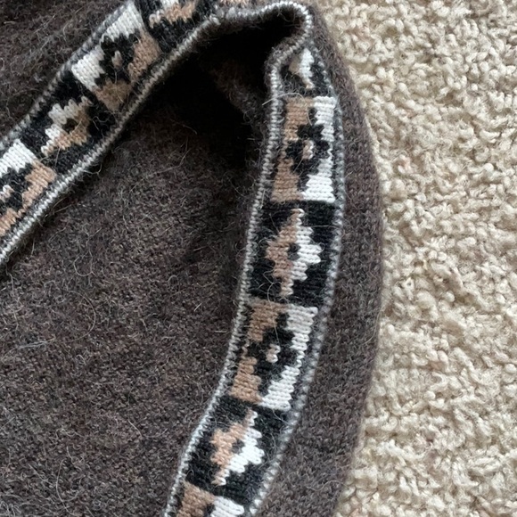 Alpaca pullover Sweater S/M - Picture 3 of 4